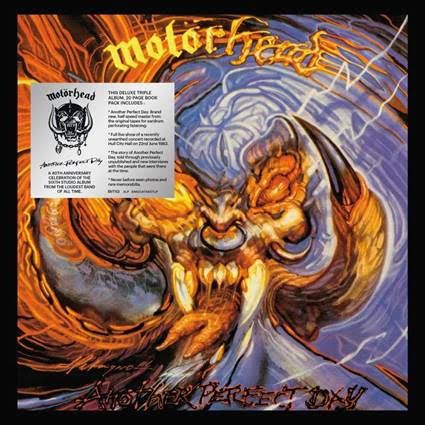 Portada del trabajo del 40 aniversario de “Another Perfect Day” de MOTÖRHEAD